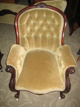 Mahogany Armchair   SOLD